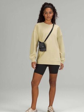 Lululemon City Adventurer Nano Crossbody Bag – Black/White Grid – new